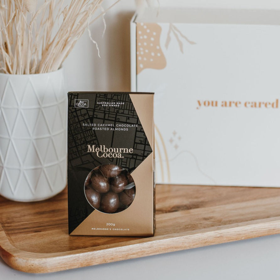 Salted Caramel Chocolate Roasted Almonds