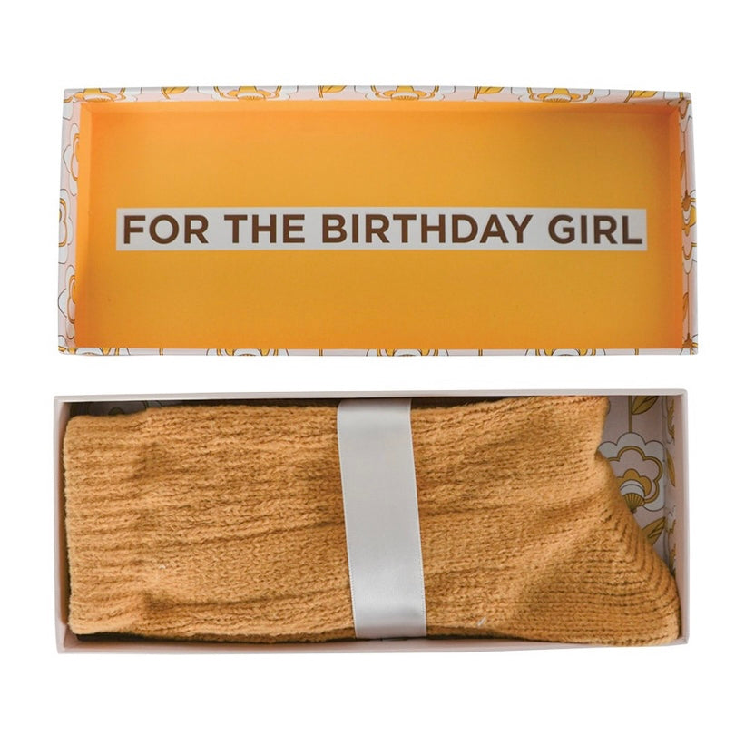 Boxed Socks (Happy Birthday)
