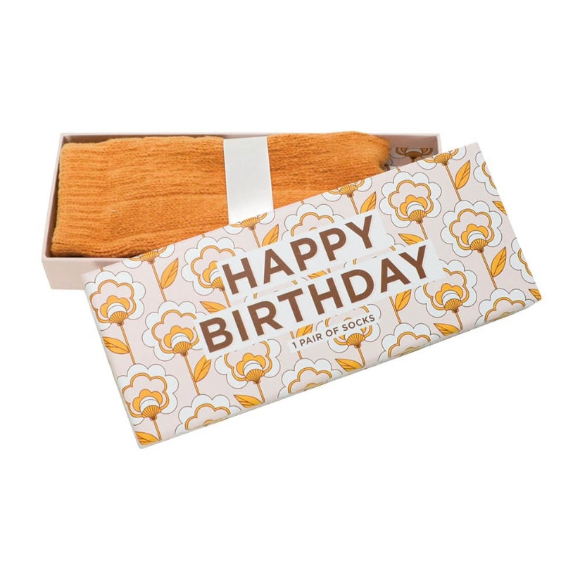 Boxed Socks (Happy Birthday)