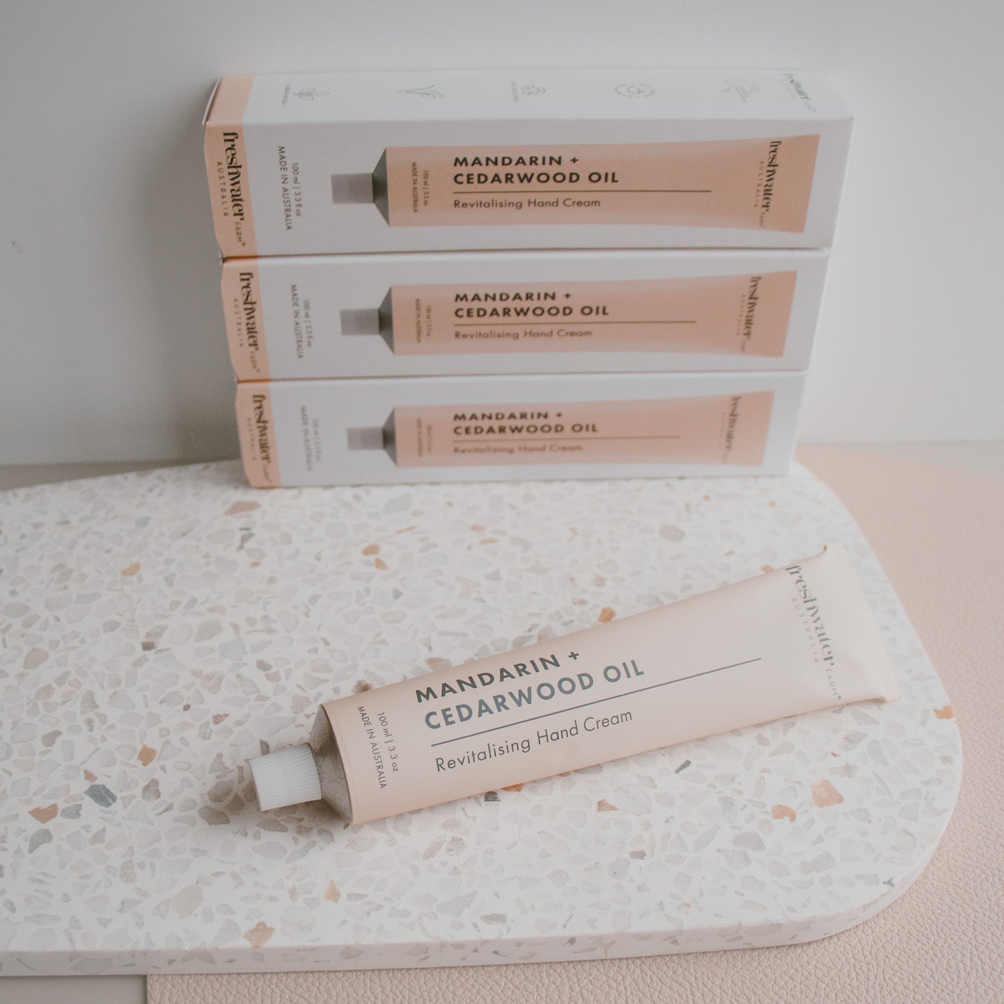 Mandarin + Cedarwood Oil Moisturising Hand Cream