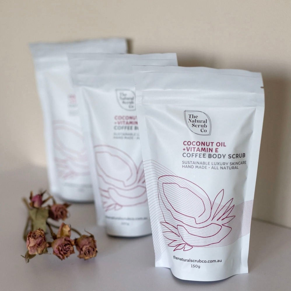 Coconut Oil & Vitamin E Coffee Body Scrub