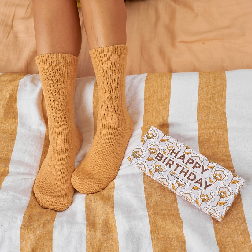 Boxed Socks (Happy Birthday)