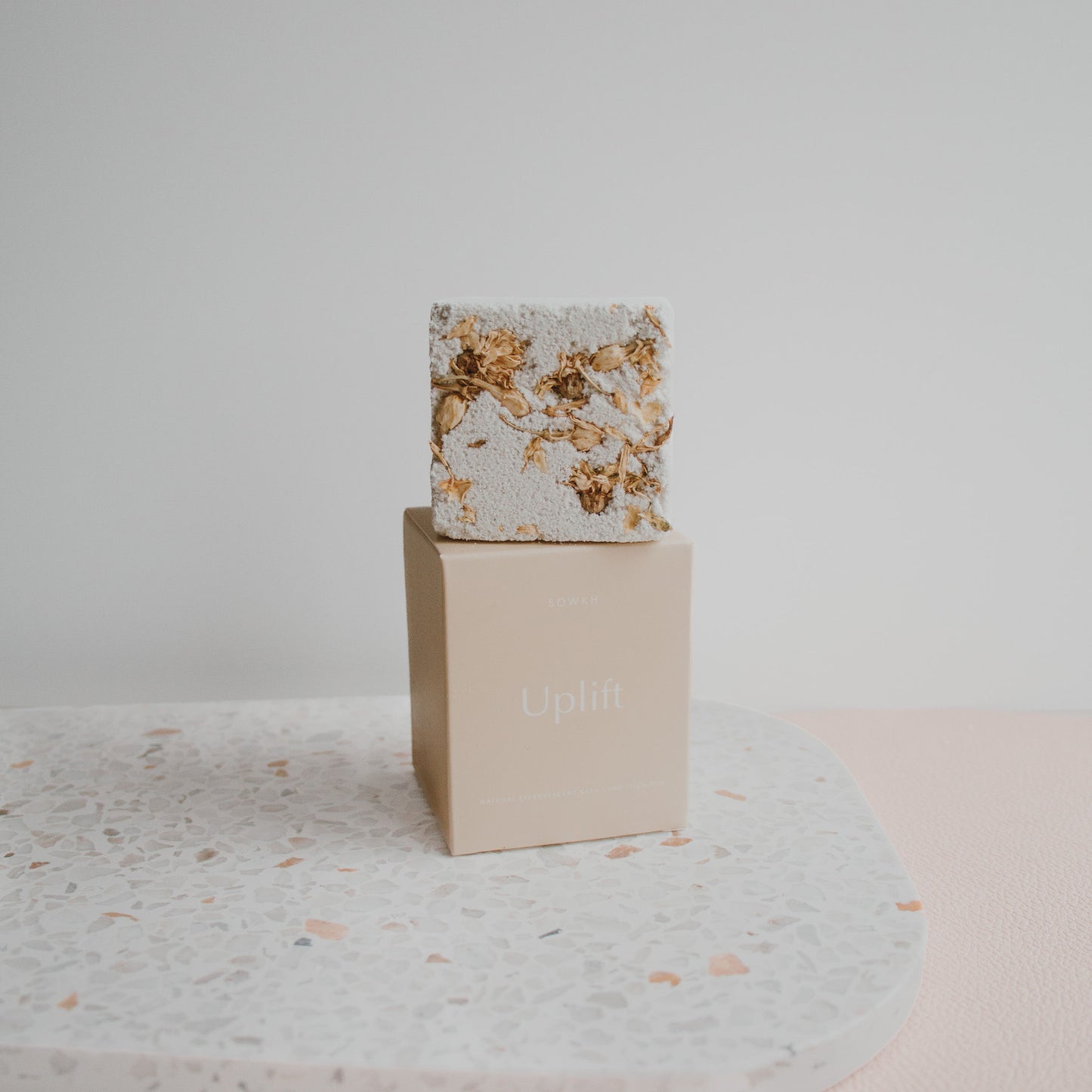 Uplift Beige - Natural Bath Cube