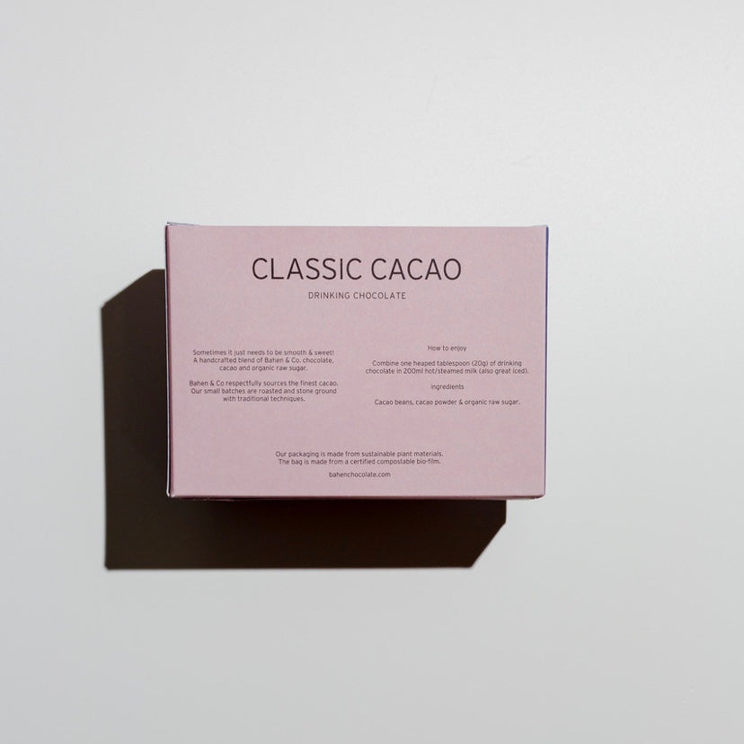 Classic Cacao Drinking Chocolate by Bahen & Co