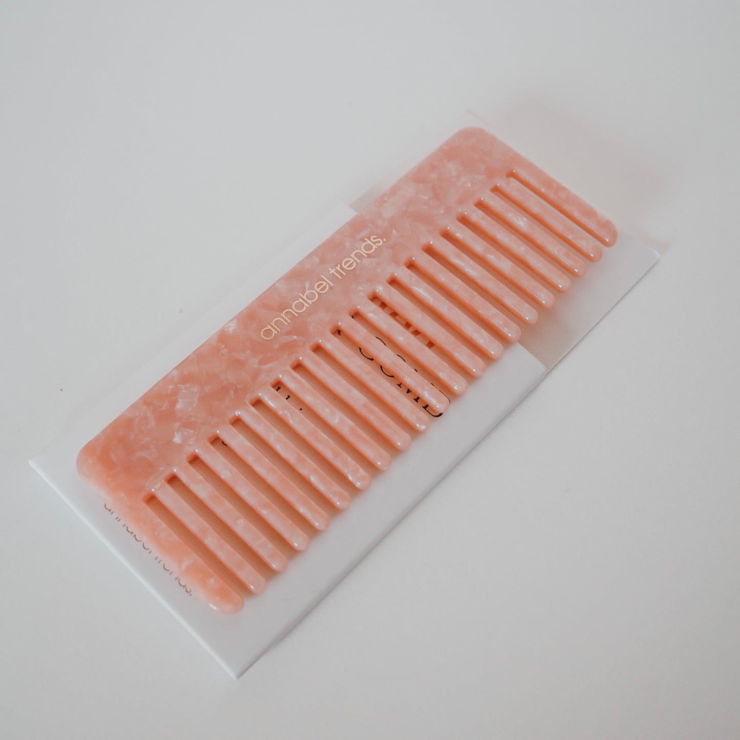 Pink Pearl Hair Comb