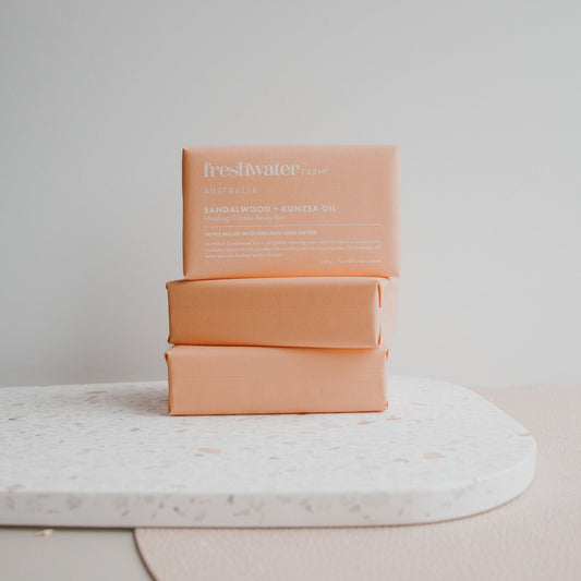 Freshwater Kunzea & Sandalwood oil Soap Bar