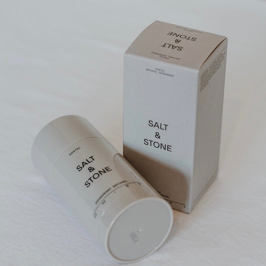 Natural Deodorant, Sandalwood (Salt & Stone)