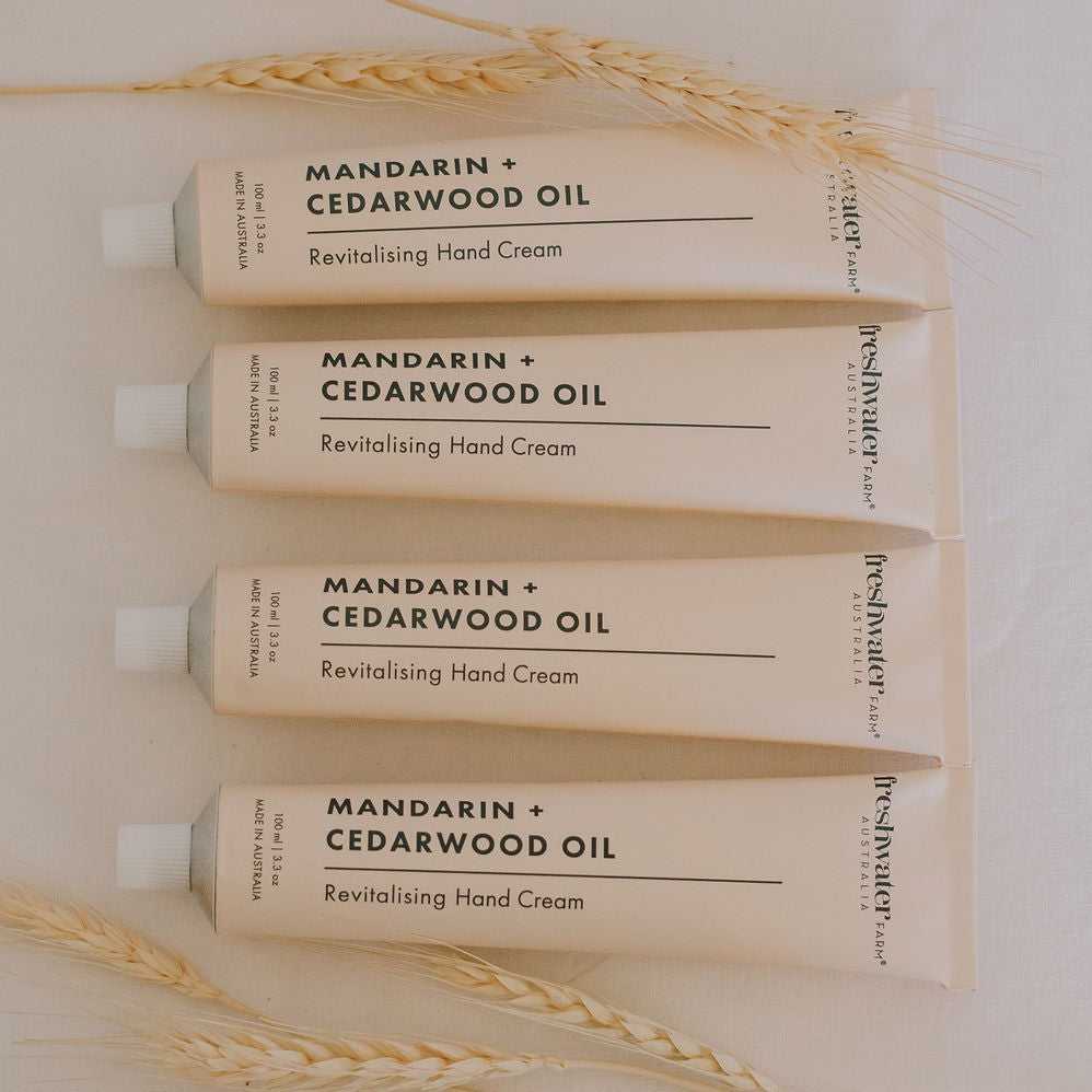 Mandarin + Cedarwood Oil Moisturising Hand Cream