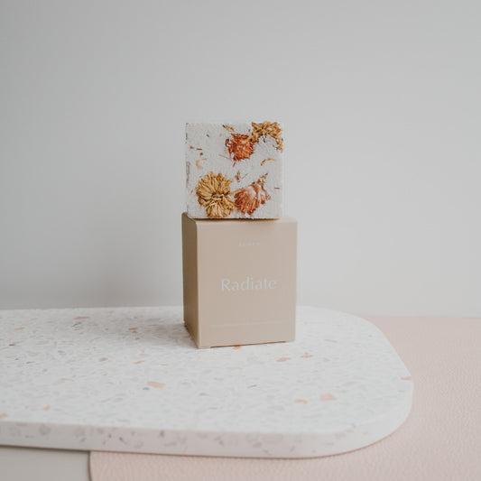 Radiate - Natural Bath Cube