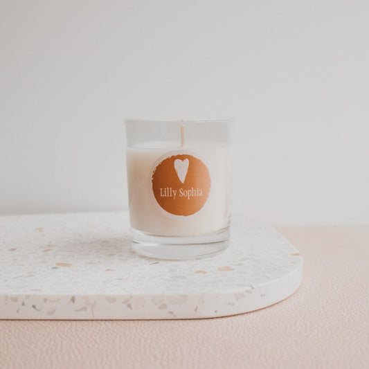 Soy Glass Candle ~ Locally handmade