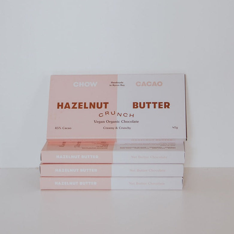Hazelnut Butter Crunch - Chow Cacao